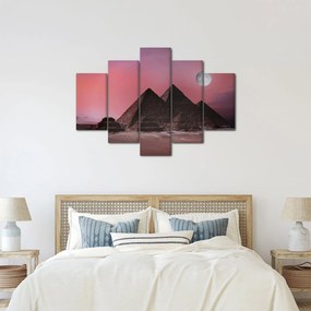Obraz - Pyramídy Giza, Egypt (150x105 cm)