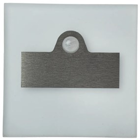 Schodiskové LED svietidlo Lumi, 1x LED 0,6w, 6500k, s, pohybový senzor
