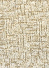 Koberce Breno Metrážny koberec DOBRO 35, šíře role 300 cm, béžová