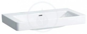 LAUFEN Pro S Umývadlo, 850 mm x 460 mm, bez otvoru na batériu, s LCC, biela H8169654001091