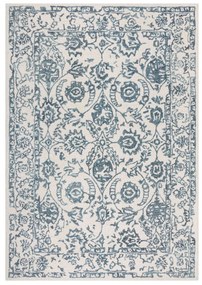 Flair Rugs, Kusový koberec Wool Loop Yasmin Ivory/Blue, 200x290, modrá, kancelária