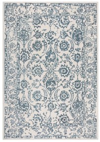 Kusový koberec Wool Loop Yasmin Ivory/Blue, 160x230, modrá, kancelária, Flair Rugs