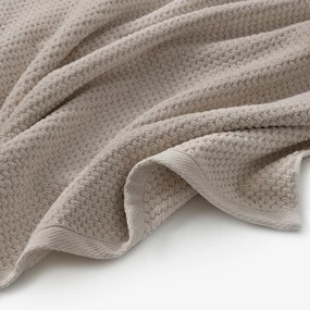 Goldea bavlnený froté uterák / osuška micro pure - sivohnedý 30 x 50 cm