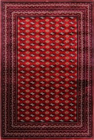 BE Koberec Abu Dhabi 6276 RED – červený obdĺžnikový Rozmer: 200x290 cm