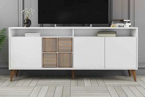 Dizajnová komoda Cadelaria 180 cm biela