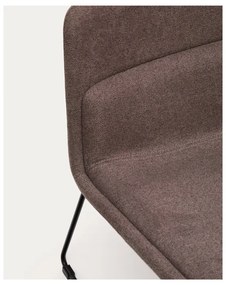 Hnedé kreslo Zahara – Kave Home