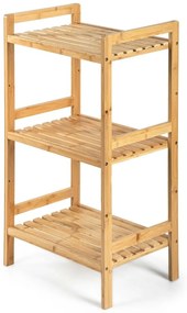 G21 Bambusový regál, 3 police, 3 poschodia