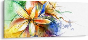 Obraz - Kvetina (120x50 cm)