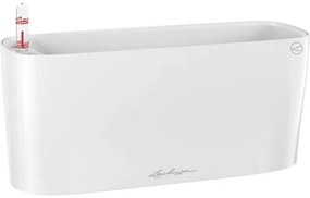 Samozavlažovací hrantík Lechuza Delta 11x30x13 cm biely
