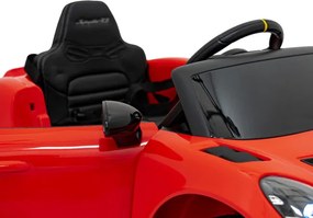 Elektrické autíčko Porsche Spyder RS 718 MP4 červené