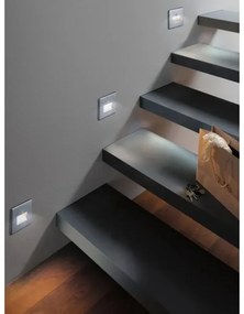 Paulmann&nbsp; 93134 - LED/1,2W Schodiskové svietidlo so senzorom EDGE 230V chróm