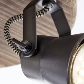 Brilliant - Bodové svietidlo SEED 3xGU10/5W/230V čierna/hnedá