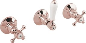 Ružová podomietková sprchová batéria (2 výstupy) Antea – Sapho