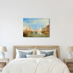 Obraz - Joseph Mallord William Turner, Venice the Dogana and San Giorgio Maggiore, reprodukcia (70x50 cm)