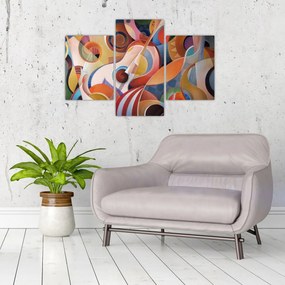 Obraz - Hudobný abstrakt (90x60 cm)