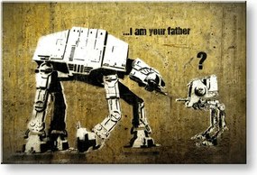 Obraz na plátne Street ART – Banksy - 100x150 cm