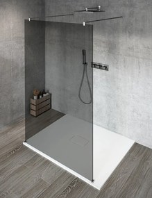 Gelco Gelco, VARIO CHROME jednodielna sprchová zástena do priestoru, dymove sklo, 1200 mm, GX1312GX2210