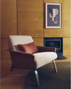 Béžové ženilkové kreslo Amsen – Kave Home