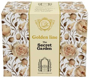 Porcelánový hrnček na nohe English Roses White 530 ml