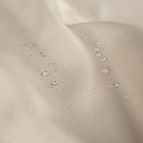 ZÁHRADNÝ VODEODOLNÝ ZÁVES NA PÚTKACH GARDEN 155X220 CM BÉŽOVÁ