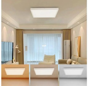 Brilagi Brilagi - LED Kúpeľňové svietidlo FRAME LED/50W/230V 3000/4000/6000K IP44 biela BG0699