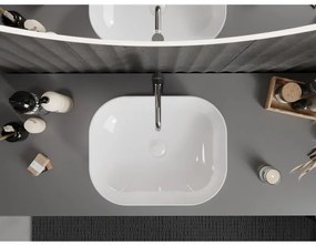 Mexen ROSA umývadlo, 50x40 cm, biela, 21095000