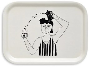 helen b Servírovací podnos vic and his bialetti 20 x 27 cm