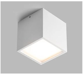 LED2 - LED Vonkajšie stropné svietidlo CUBE LED/12W/230V biela IP54