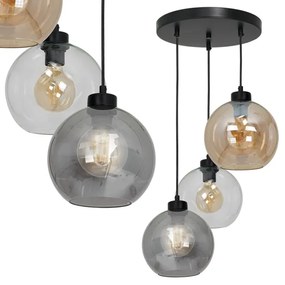 Luster na lanku SOFIA 3xE27/60W/230V mix
