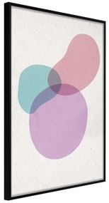 Artgeist Plagát - Mixture Of Colours [Poster] Veľkosť: 30x45, Verzia: Čierny rám