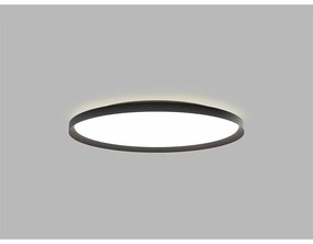 LED 2 Vnútorné stropné svietidlo MOON P.80 cm čierne - DALI/PUSH stmievanie