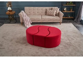 Červený taburet Alya – Artie
