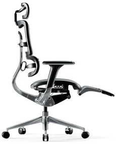 Kancelárska ergonomická stolička Diablo V-Master, čierno-šedá