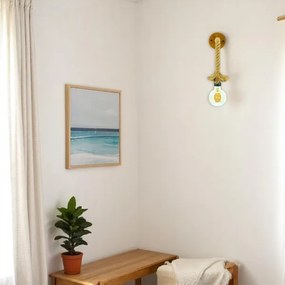 Brilagi - Nástenné svietidlo KOS 1xE27/60W/230V buk