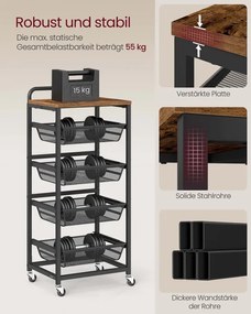 Servírovací stolík LRC041K01