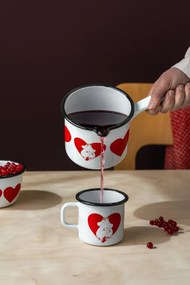 Kastról Moomins Heart 1,3l, smalt