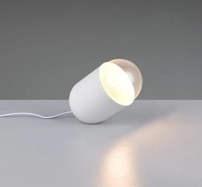 Biela stolová lampa (výška 13,5 cm) Nara – Reality