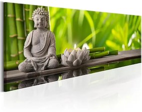 Obraz - Buddha: Meditation Veľkosť: 120x40, Verzia: Premium Print