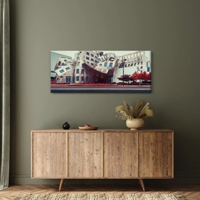 Obraz - architektonická stavba (120x50 cm)