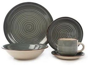 Banquet 30-dielna jedálenská súprava Spiral ​Blue