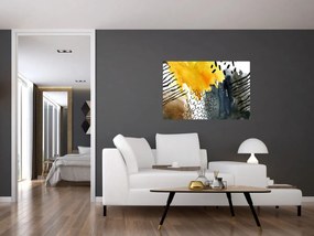 Obraz - Abstraktný akvarel (90x60 cm)