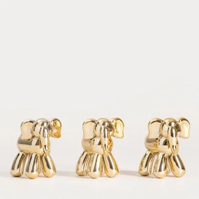 Vianočná dekorácia GIULI slon 754975 (3 ks)