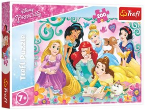 Puzzle Šťastný svet princezien/Disney Princess 200 dielikov