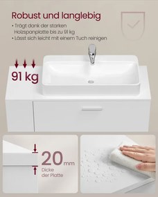 Skrinka pod umývadlo BBK502W01