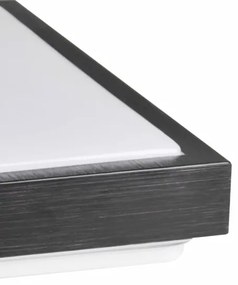 Stropné svietidlo KAZIMIERZ 2xE27/20W/230V 29,5x29,5 cm čierna