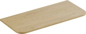 Comad Nábytková horná doska Ovalia Cremona 100 cm, dub cremona