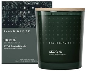 SKANDINAVISK Vonná sviečka v skle SKOG (les) 350 g