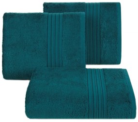 BAVLNENÝ UTERÁK AURA 50X90 CM TMAVOTYRKYSOVÁ