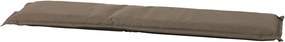 Podsedák na lavicu MADISON OXFORD TAUPE hnedý - viac variantov Rozmer: 120 x 48 cm