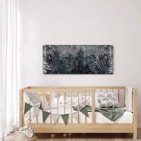 Obraz - Palmové listy (120x50 cm)